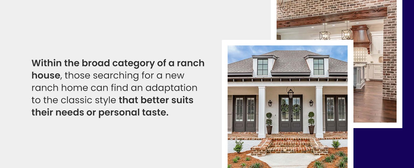 Types of Ranch House Plans